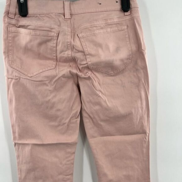 Ann Taylor the skinny modern fit pink pants trousers size 2P - Picture 5 of 8
